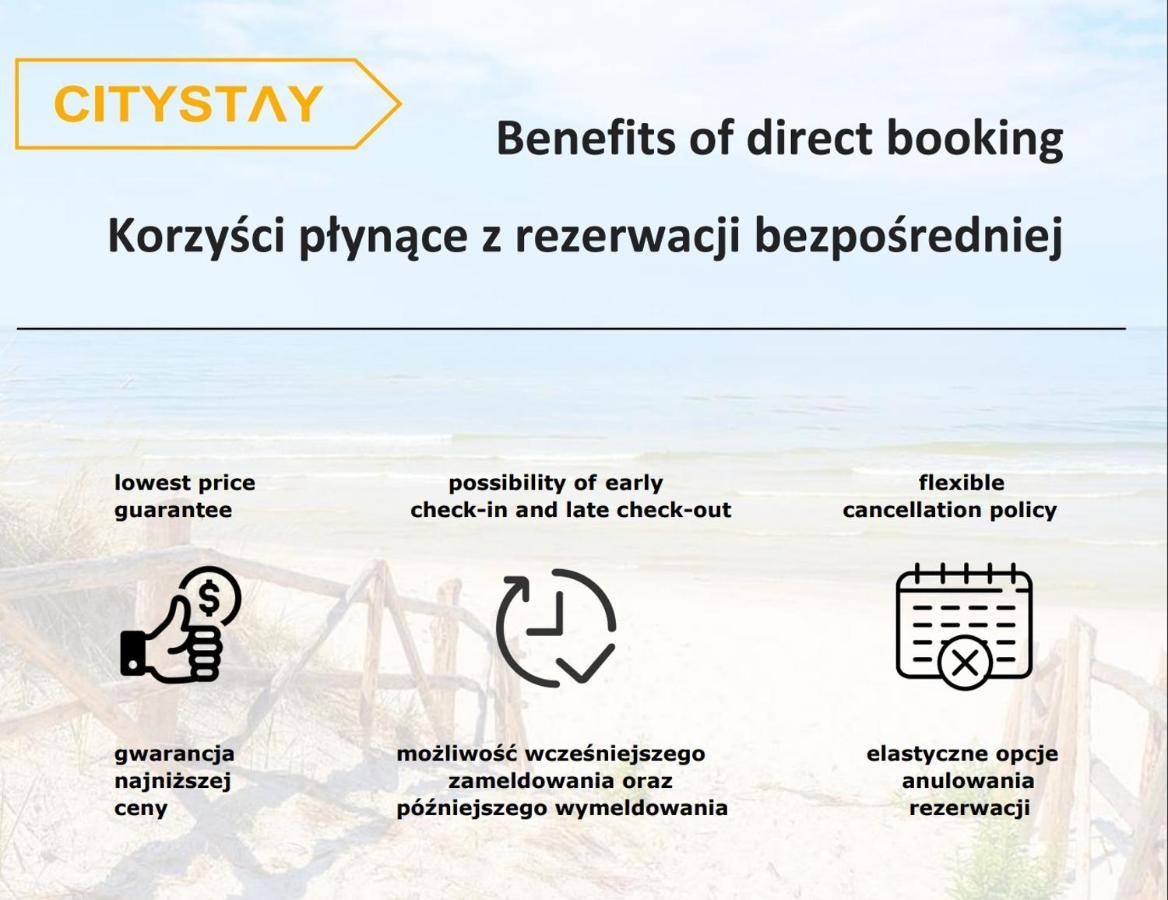 Citystay Brabank Gdansk Apartment Kültér fotó